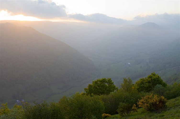 Site de Saint-Martin-Sous-Vigouroux - point de vue