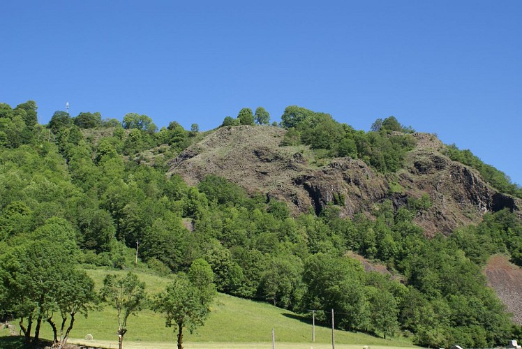 Site de Saint-Martin-Sous-Vigouroux - point de vue