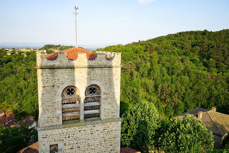 Site du Vieil Ecotay - Donjon et église d'Ecotay