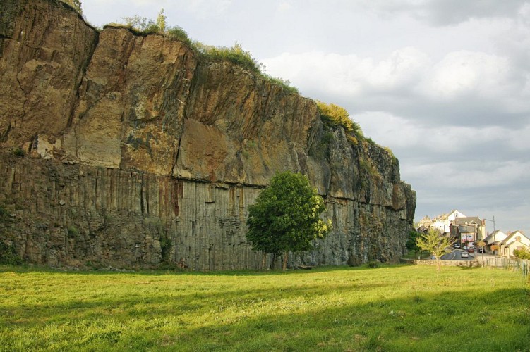 Basalt columns of Saint-Flour