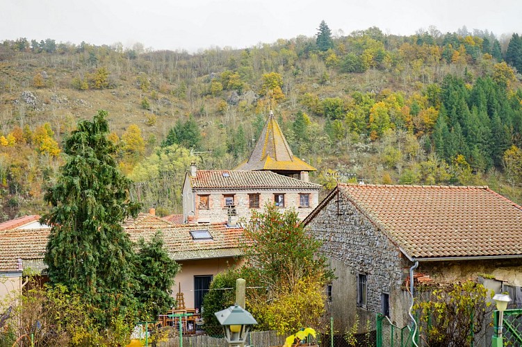 Village pittoresque de l'Hôpital-sous-Rochefort