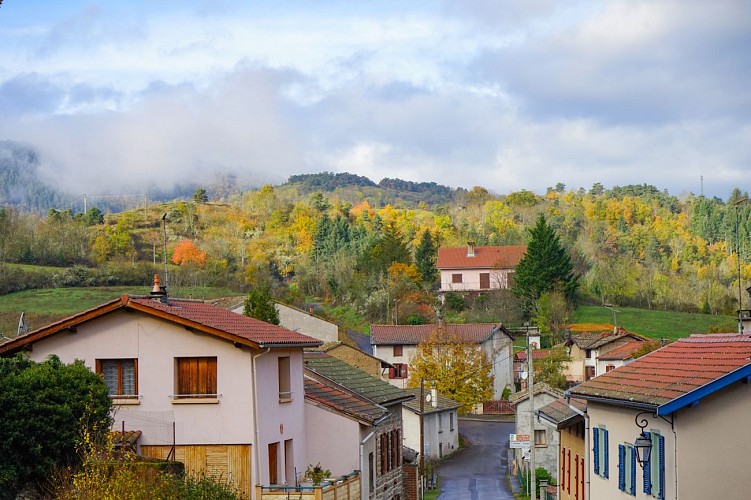 Village pittoresque de l'Hôpital-sous-Rochefort