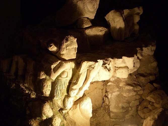 The sculpture cellar