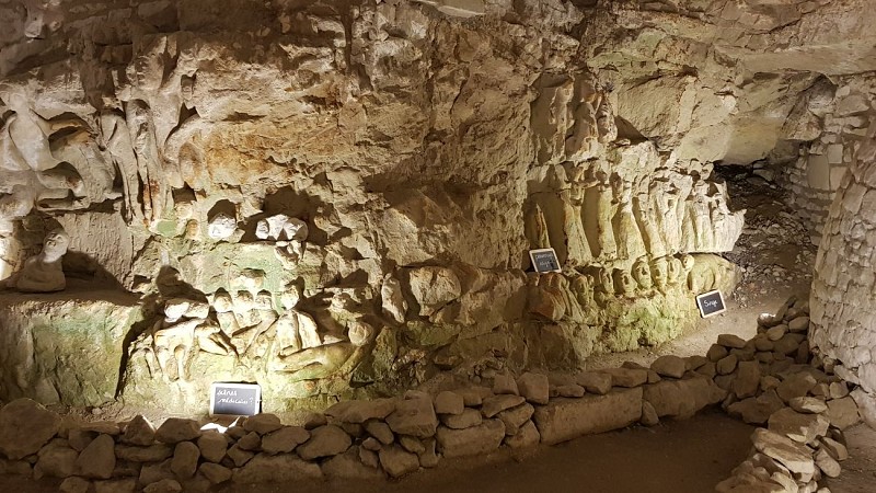 The sculpture cellar