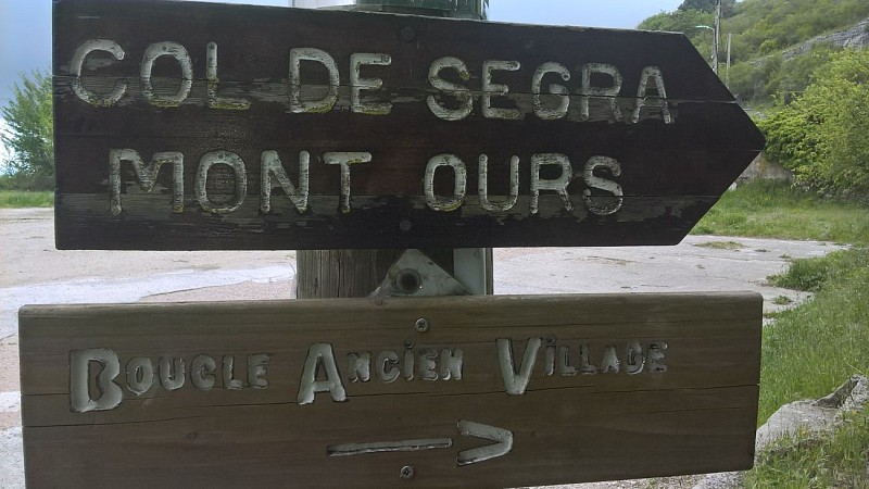 Col de Castillon - Site of the old village