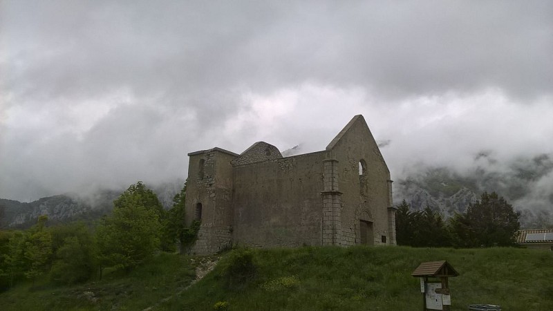 Col de Castillon - Site of the old village