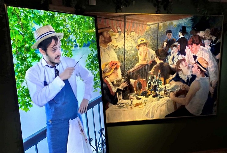 Maison Fournaise, Renoir die immersive Erfahrung