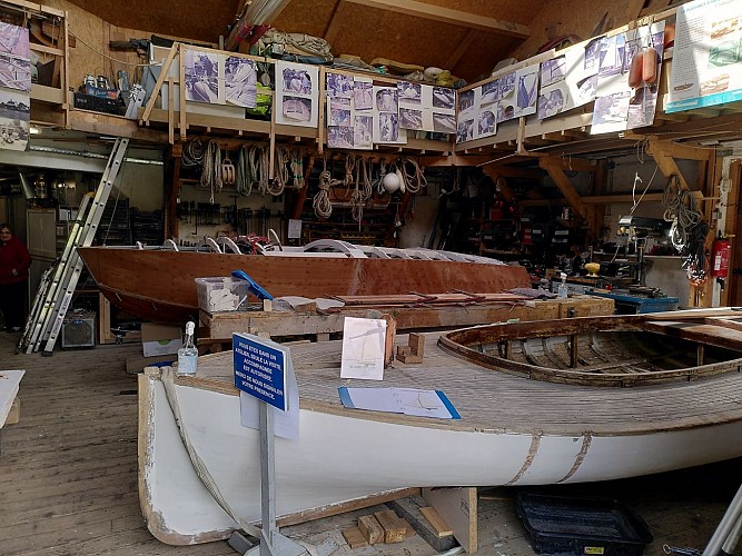 Sequana boat-restoration workshops