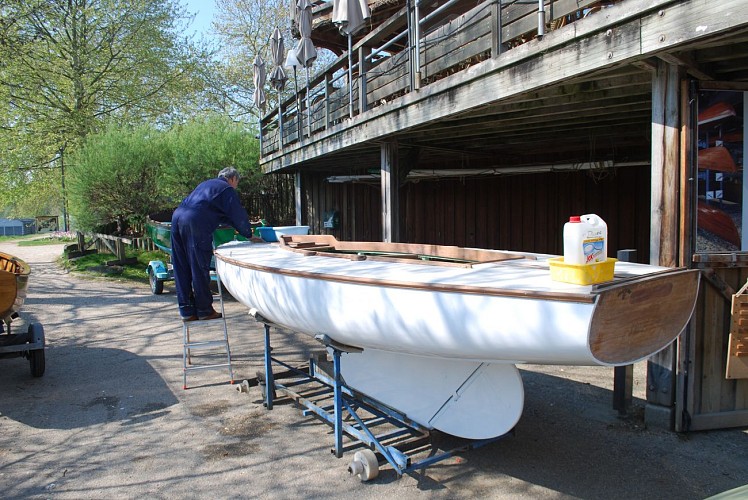 Sequana, de botenrestauratie-ateliers