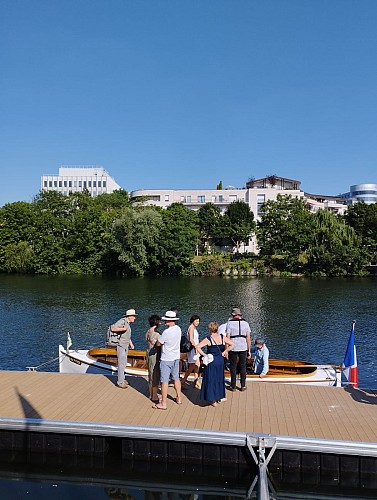 Sequana, de botenrestauratie-ateliers