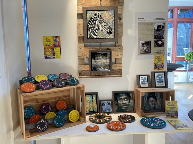 Haus des Handwerkes die Künsten des Steines