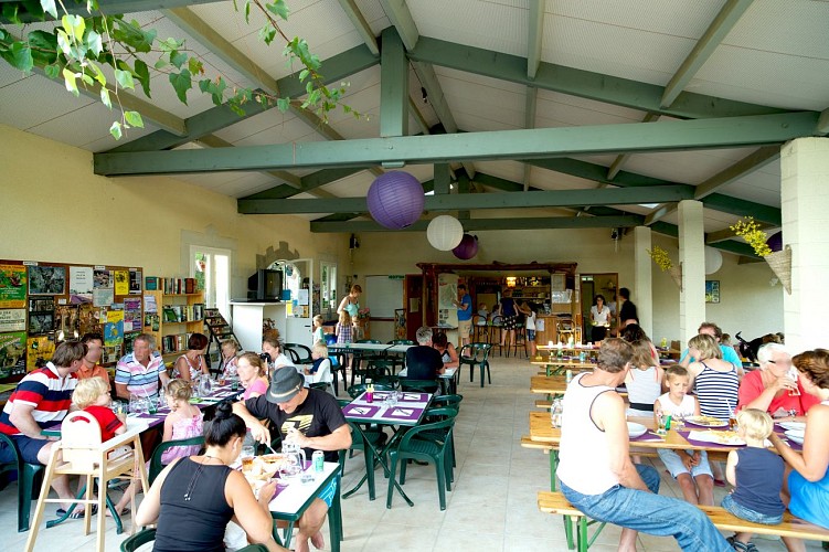 Restaurant au camping Les Arches