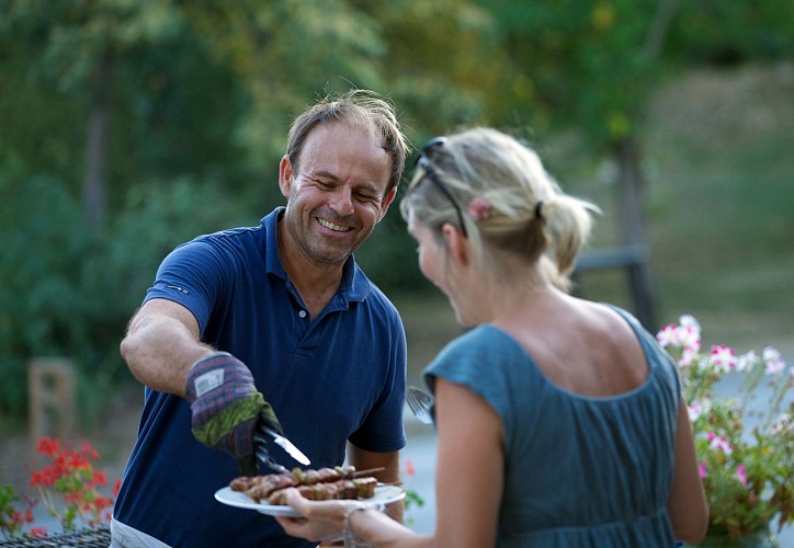 Restaurant au camping Les Arches