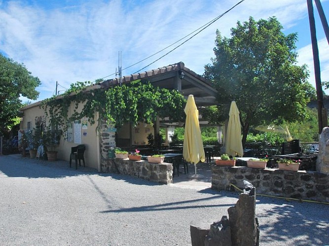 Restaurant au camping Les Arches