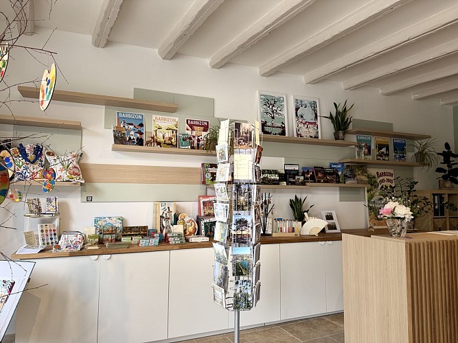 Boutique du bureau d’information touristique de Barbizon - office de tourisme