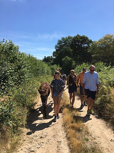 randonnee dans le village