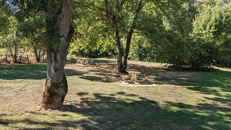 Aire de pique-nique Raz-Gué à Montrevault