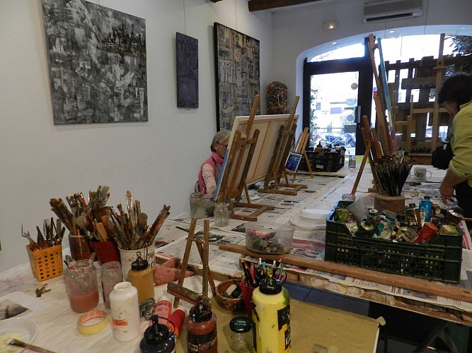Galerie d'Art / Atelier de Marie - Artiste peintre