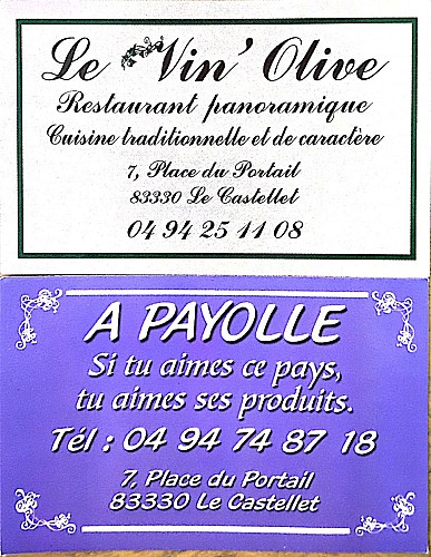 Le Vin'olive