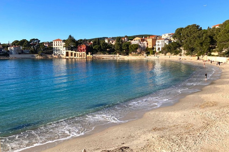 Plage de Renecros / Die Bucht von Renecros