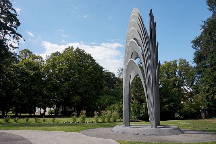 Het park van Pierre-Montgroux en het beschermde natuurgebied