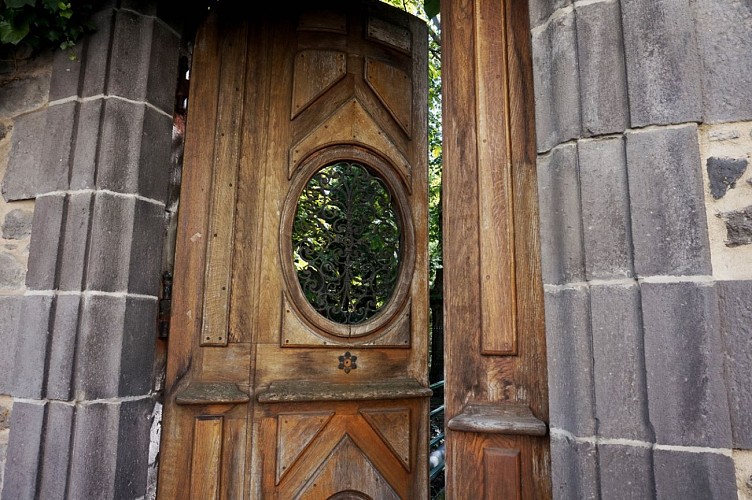 Het park van Pierre-Montgroux en het beschermde natuurgebied