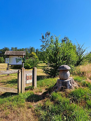 Arboretum in Etrez