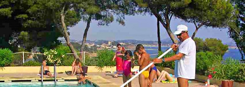 Richard Calvet / Cours de natation