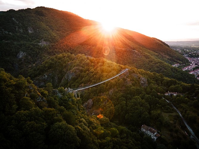 Randonnée pédestre : La Passerelle de Mazamet