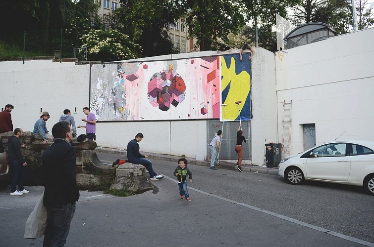 Le MUR de Saint-Etienne