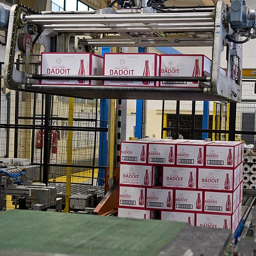 Visite guidée de l'usine Badoit