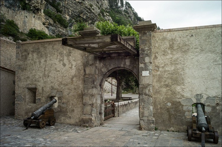 Les fortifications d'Entrevaux