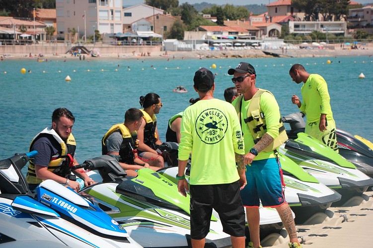 First jet ski tour for less than 16 y.o children with New Gliss