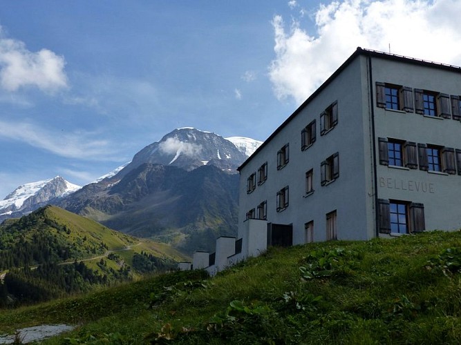L’hôtel vide de Bellevue...