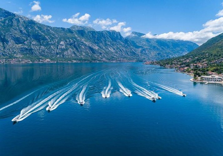 Croisière en speed boat à la découverte de la baie de Kotor & de la Grotte Bleue - Au départ de Kotor