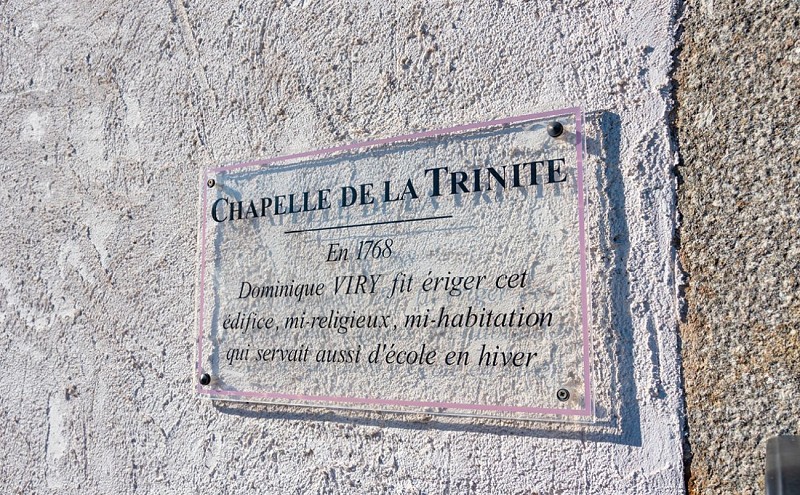 La chapelle de la Trinité