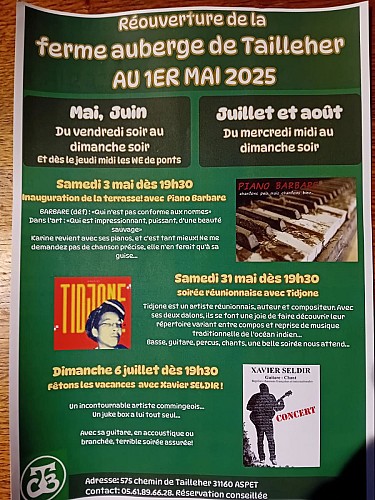 Ferme auberge Tailleher