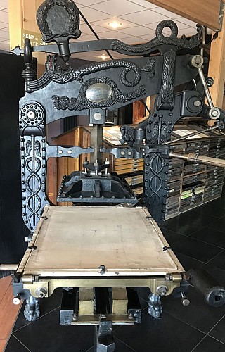 Presse à bras de 1823, original