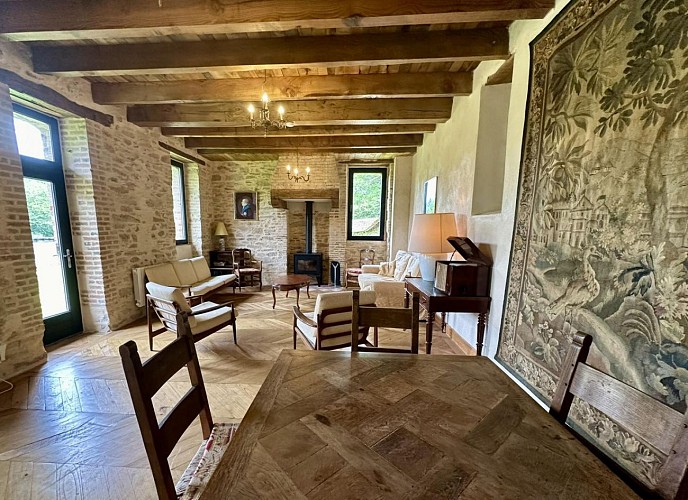 Gite la pommeraie au domaine de Montintin commune de Chateau Chervix en Haute-Vienne_8