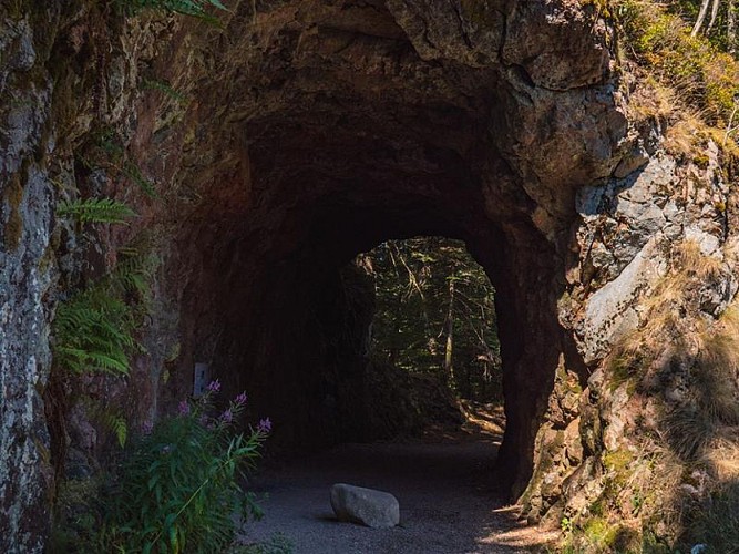 Le tunnel de Retournemer