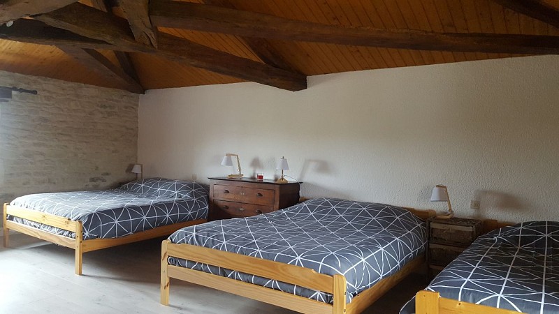 Grande chambre familiale de 5 personnes