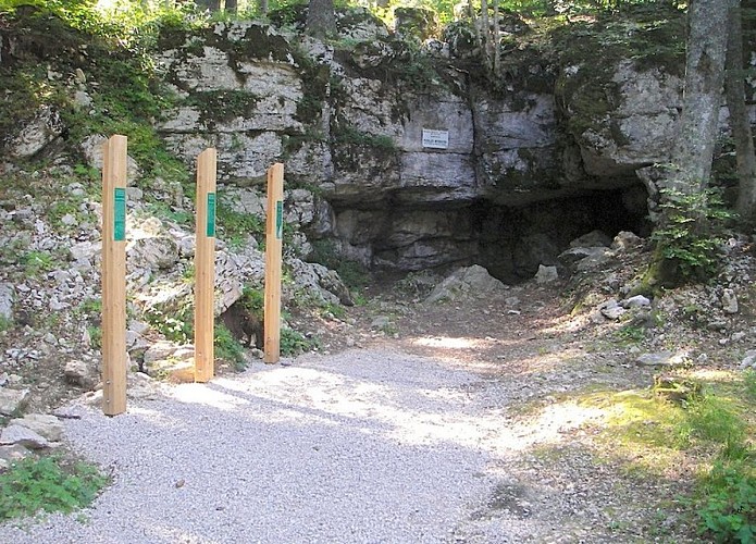 L'entrée du site archéologique