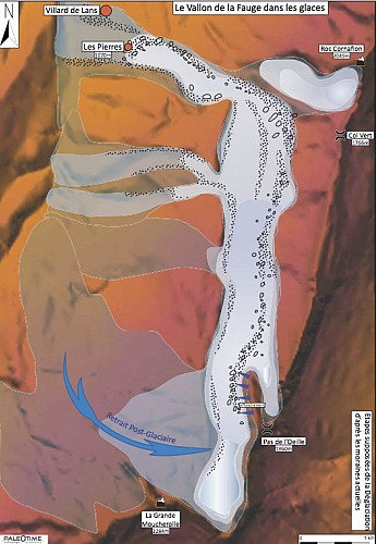 Ancien glacier de la Fauge