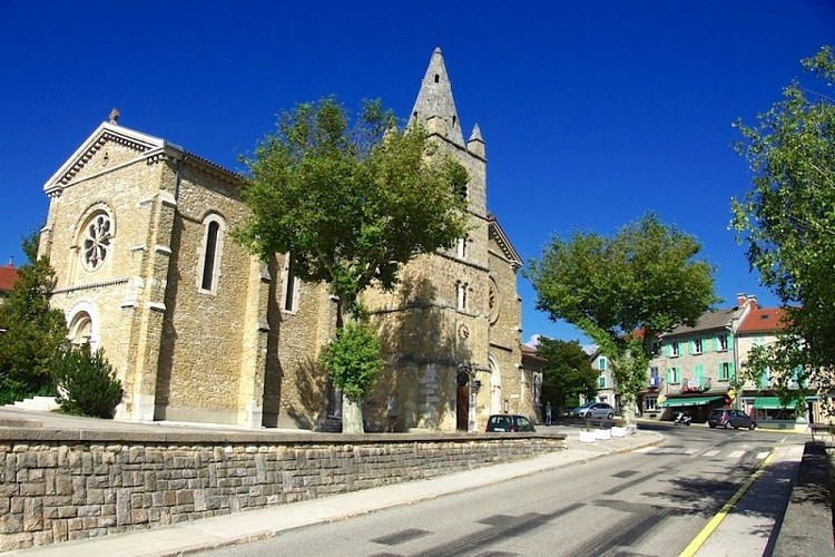 Le village de La Chapelle-en-Vercors