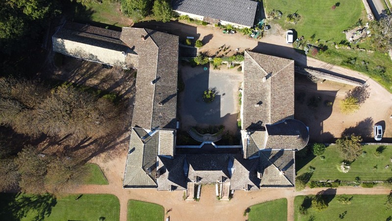 vue sur Château de Monceau