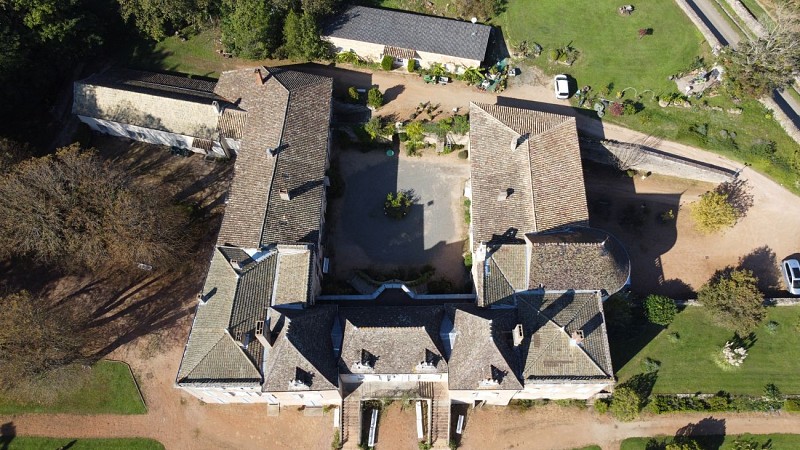 Chateau Monceau vu du ciel