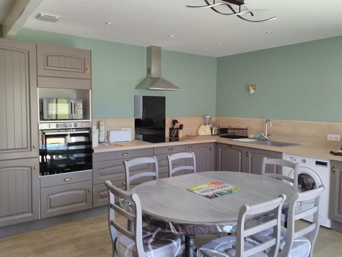 espace séjour cuisine