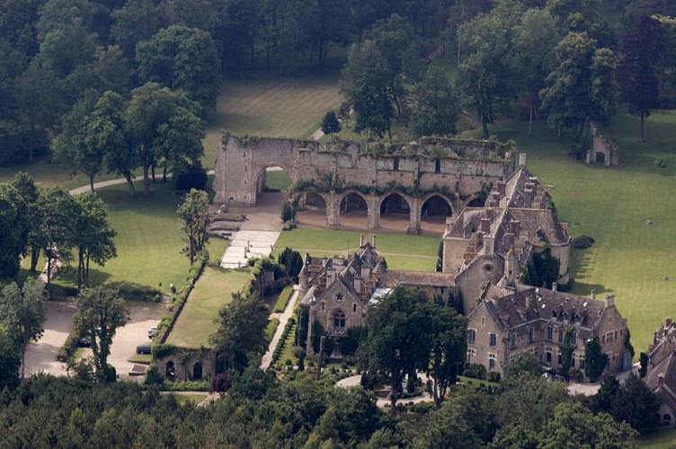 l'abbaye, vue générale