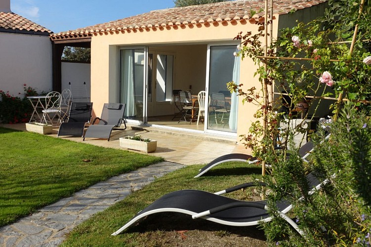 Maison de pêcheur rénovée dans le quartier pittoresque du Banzeau à Noirmoutier en l'Ile