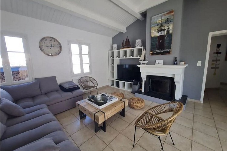 Maison de vacances avec piscine à Barbâtre sur l'Ile de Noirmoutier